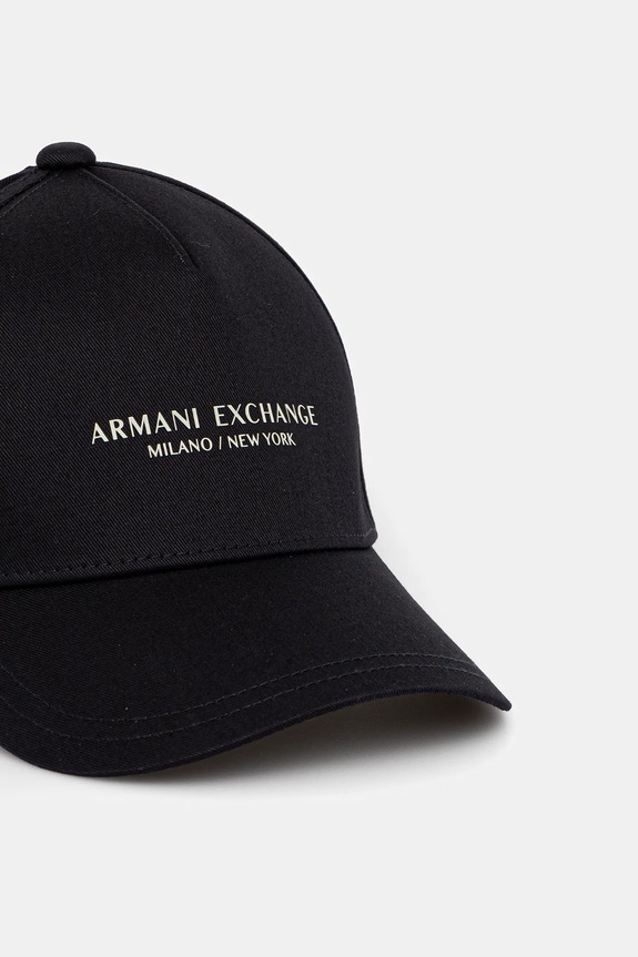 Bavlnená šiltovka Armani Exchange XM001694.AF15502.NOS čierna AA00