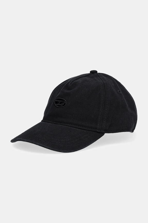 Diesel pamut baseball sapka C-BELL-D sima fekete A19422.0BLAA