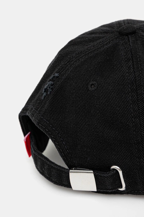 Accesorii Diesel șapcă de baseball din bumbac C-BEAST-A1 A12709.0PFAA negru