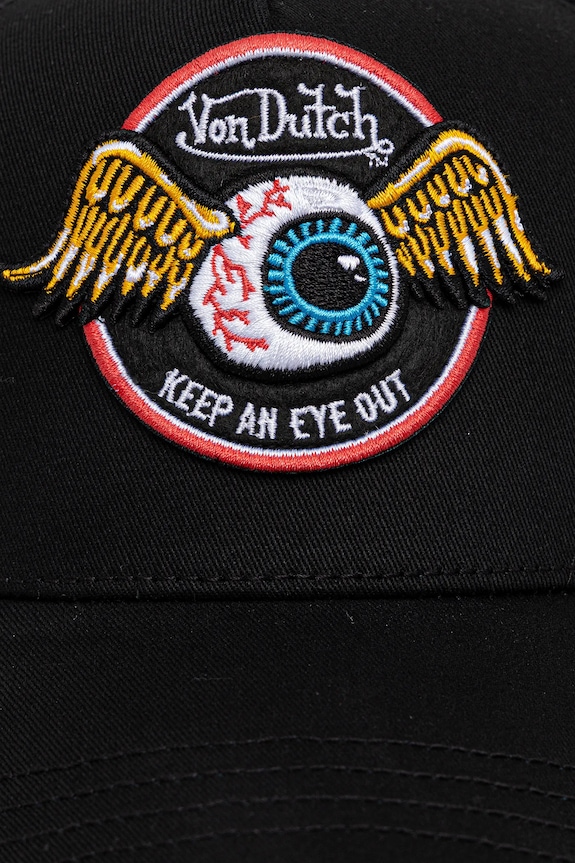 Von Dutch czapka z daszkiem VD.0.CAS1.RAG czarny AA00