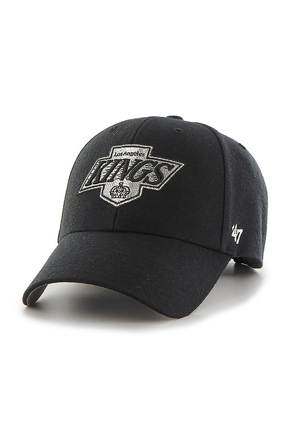 47 brand - Καπέλο με γείσο MLB New York Yankees NHL LA Kings άλλο μαύρο HVIN.MVP08WBV.BKB88