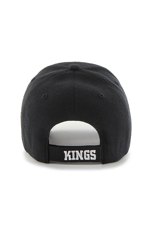 47 brand - Καπέλο με γείσο MLB New York Yankees NHL LA Kings HVIN.MVP08WBV.BKB88 μαύρο SS21