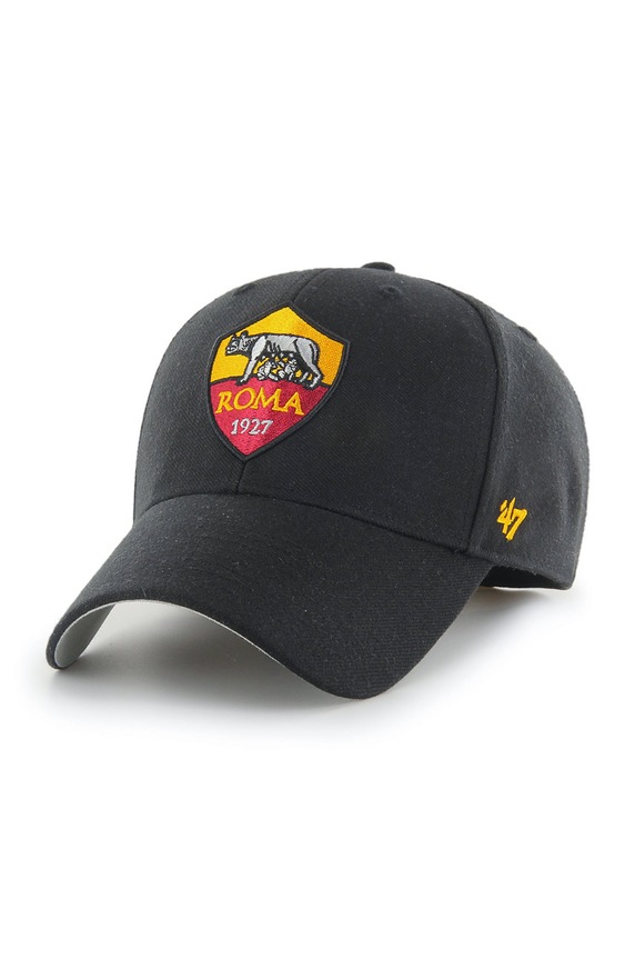 47 brand Czapka z domieszką wełny czarny ITFL.MVP01WBV.BKB