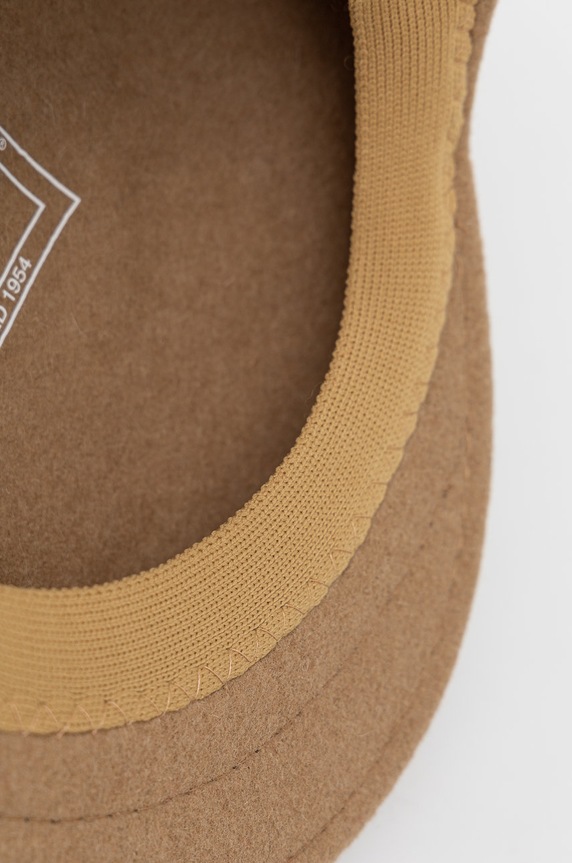 Kangol Kaszkiet wełniany beżowy 0258BC.CM227