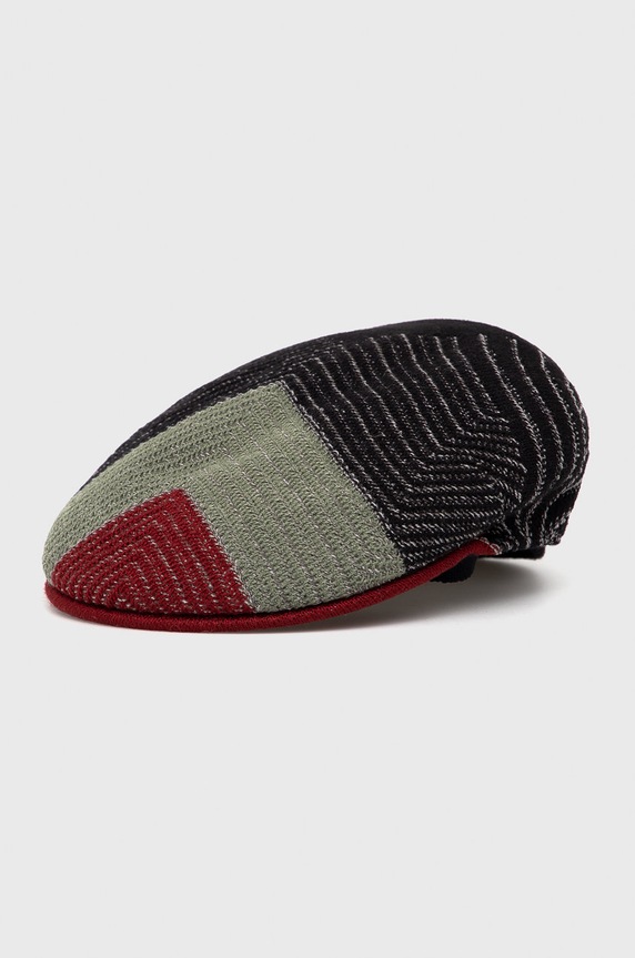 Kangol Kaszkiet z domieszką wełny z domieszką wełny czarny K3518.BK001