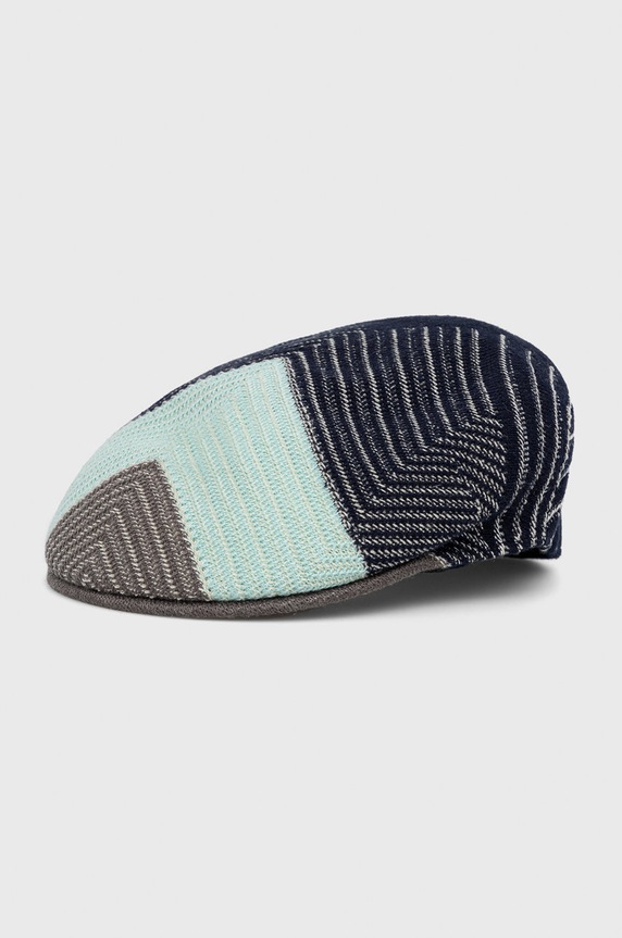 Kangol Kaszkiet z domieszką wełny z domieszką wełny granatowy K3518.NV411