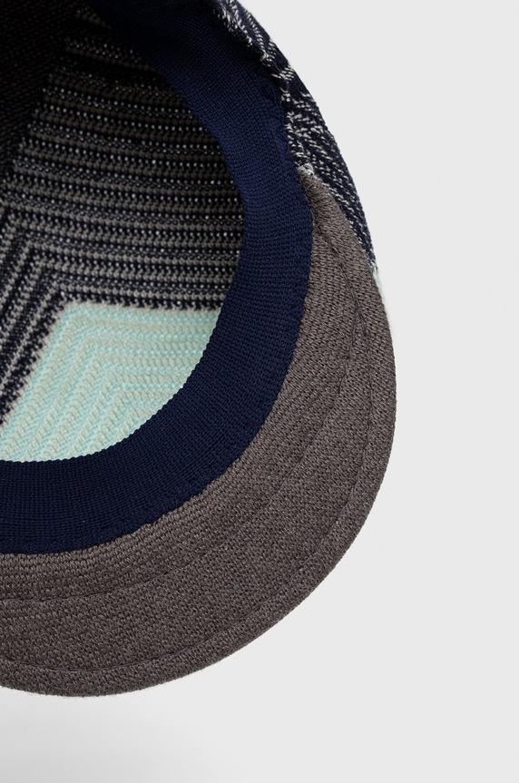 Akcesoria Kangol Kaszkiet z domieszką wełny K3518.NV411 granatowy