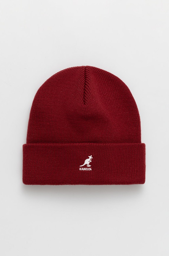 Kangol Czapka aplikacja bordowy 2978BC.RV605