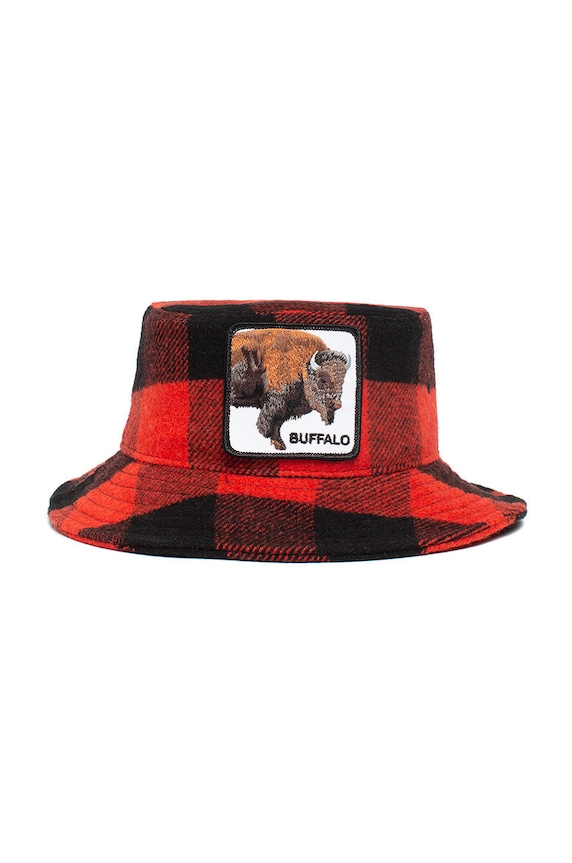 Klobouk Goorin Bros bavlna červená 105.0216