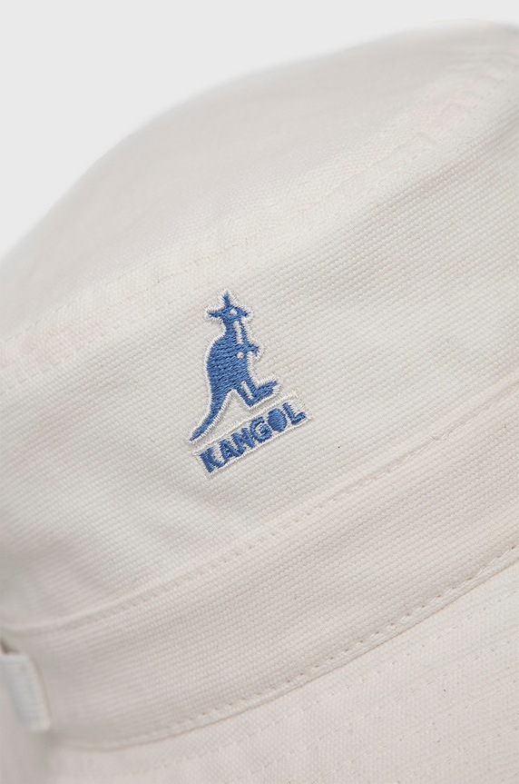 Kangol pălărie din bumbac K5302.OF101 alb AA00