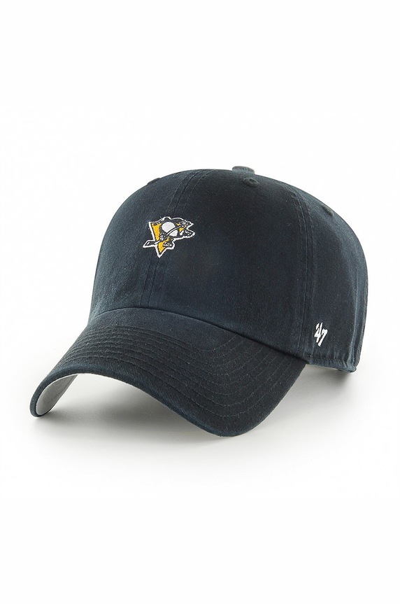 Čepice 47brand Pittsburgh Penguins bavlna černá H.BSRNR15GWS.BK