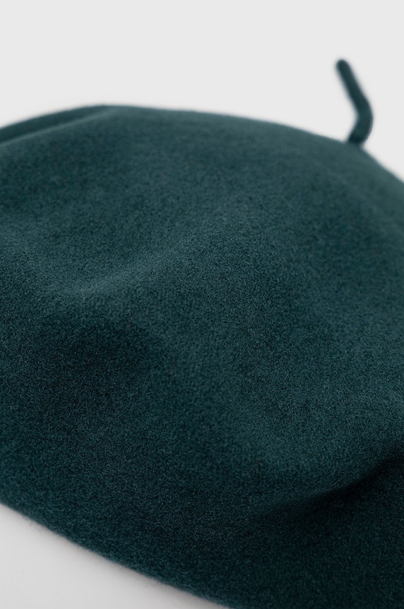 Kangol beret wełniany 3388BC.PN317 zielony AA00