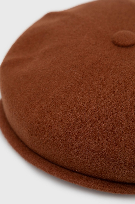 Vlněná čepice Kangol K3164HT.MH240 hnědá AA00