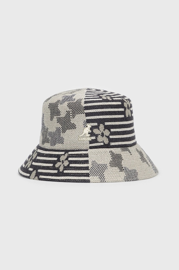 Šešir s dodatkom vune Kangol s dodatkom vune siva K3580.DN408