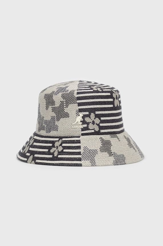 Šešir s dodatkom vune Kangol s dodatkom vune siva K3580.DN408