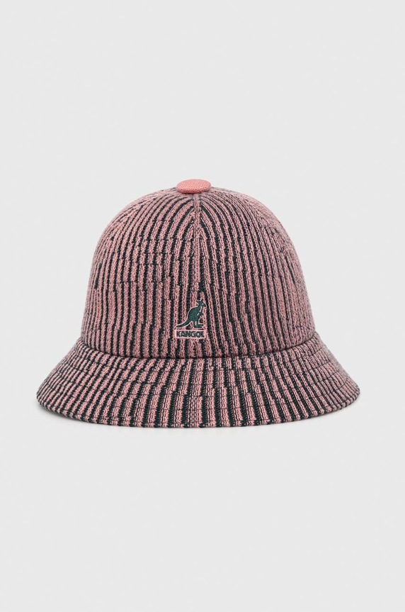 Μάλλινο καπέλο Kangol με μείγμα μαλλιού ροζ K3583.PP696