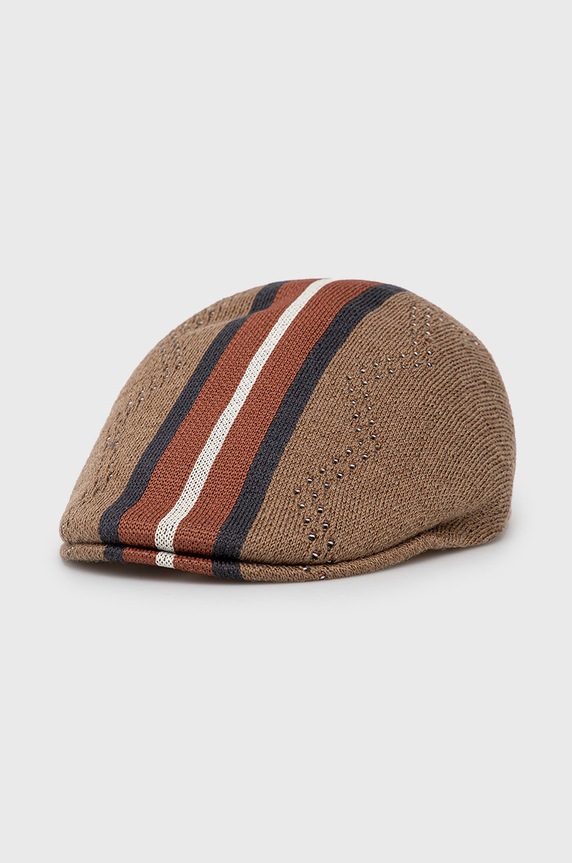 Каскет с вълна Kangol с вълна бежов K3584.CM227