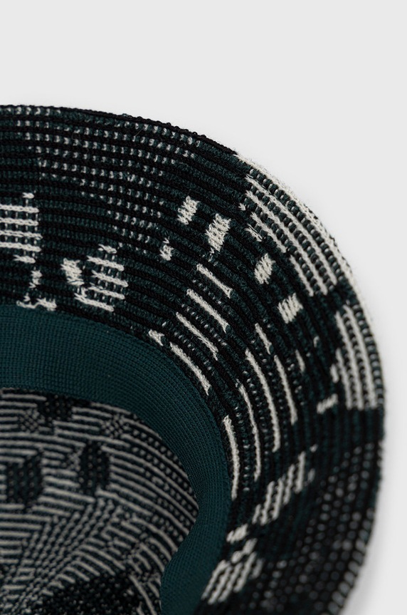 Klobúk s prímesou vlny Kangol zelená K3587.PN317