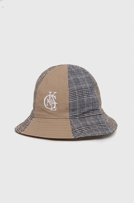 Kangol kapelusz z domieszką wełny dwustronny wzorzyste beżowy K5360.KH262
