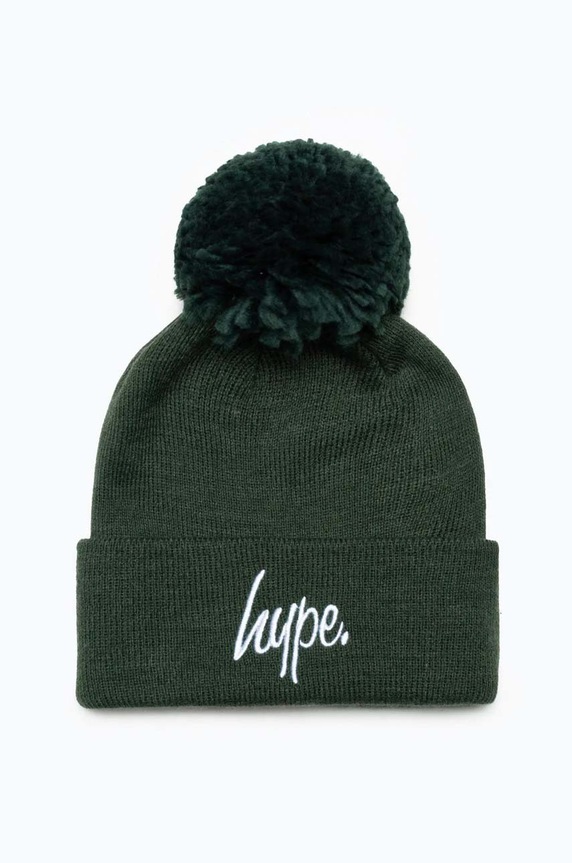 Hype czapka aplikacja zielony YVLR.712