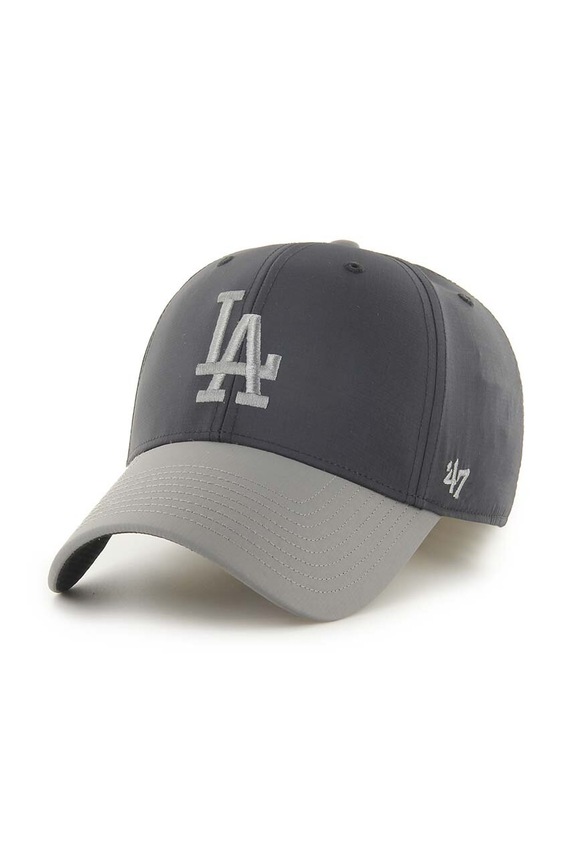 47 brand czapka z daszkiem MLB Los Angeles Dodgers aplikacja szary B.BRTTS12BBP.BK