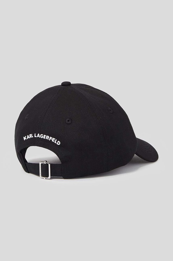 Šiltovka Karl Lagerfeld čierna 231W3421