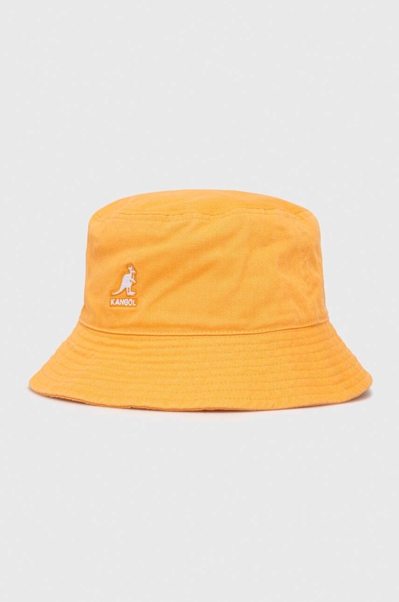 Βαμβακερό καπέλο Kangol βαμβάκι πορτοκαλί K4224HT.PM803