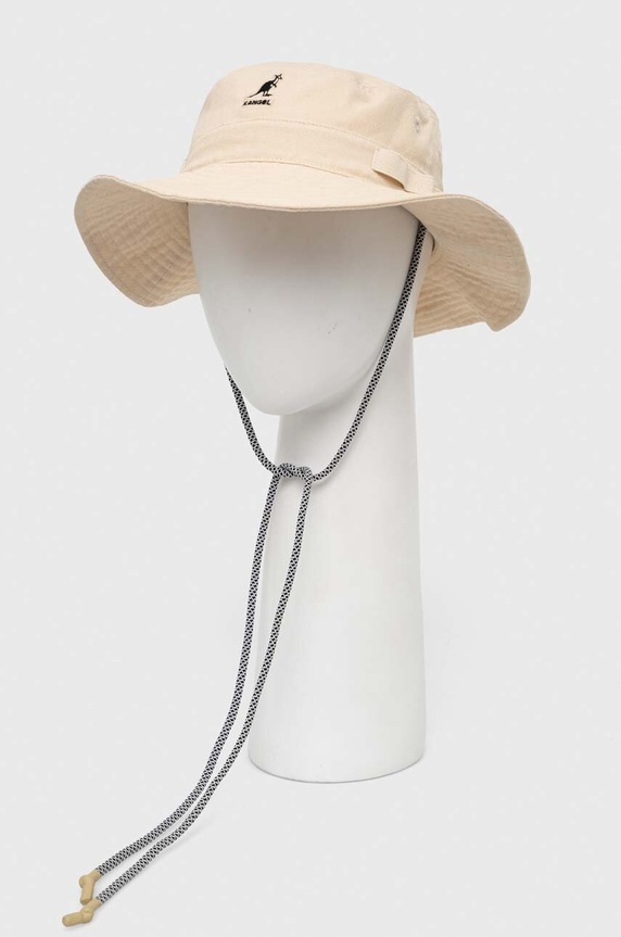 Kangol kapelusz bawełniany K5302.BG265 beżowy AA00