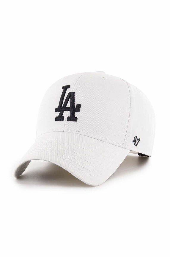 Kapa s šiltom 47 brand MLB Los Angeles Dodgers Našitek bela B.RAC12CTP.WH