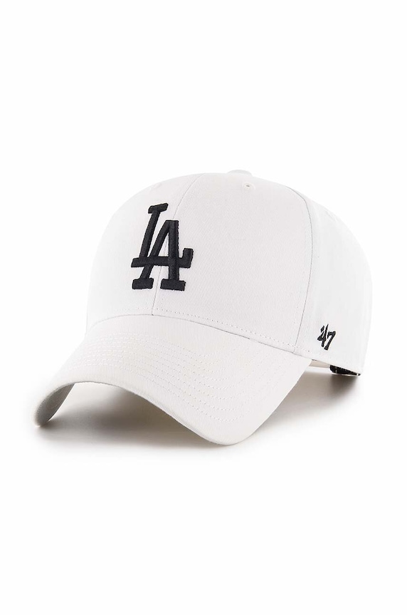 Kapa s šiltom 47 brand MLB Los Angeles Dodgers Našitek bela B.RAC12CTP.WH