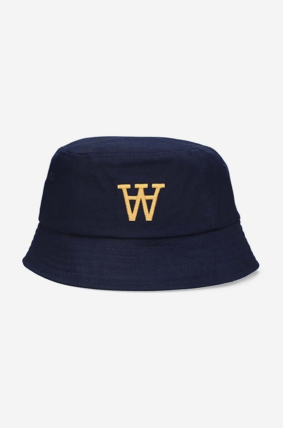 Wood Wood cotton hat Dex cotton navy 10280802.7083