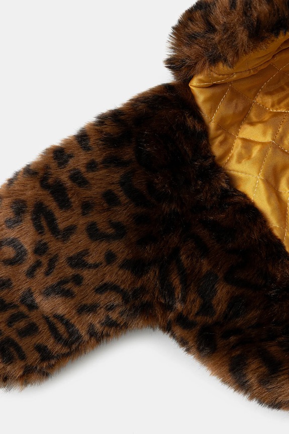 Kangol beanie Leopard Trapper K4266ST.LEOPARD brown