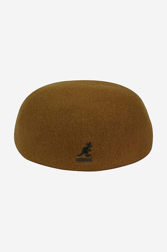 Kangol wool bakerboy hat Wood Seamless Wool 507 K0875FA.WOOD brown AA00