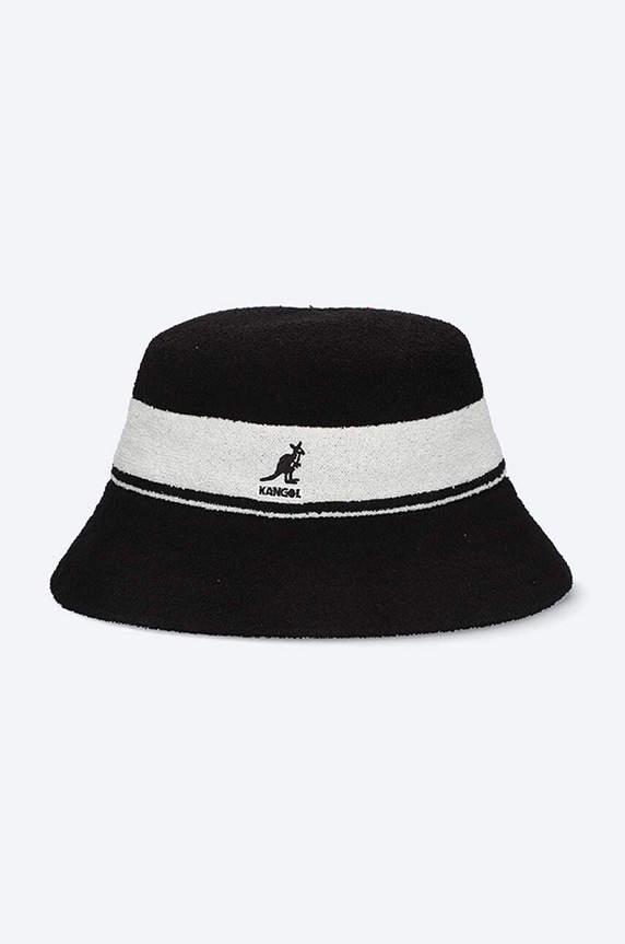Šešir Kangol Bermuda Bucket s uzorkom crna K3326ST.BLACK