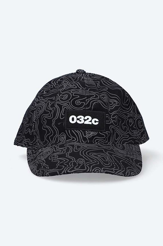 032C cotton baseball cap Topos Print SS21.A.0032 black