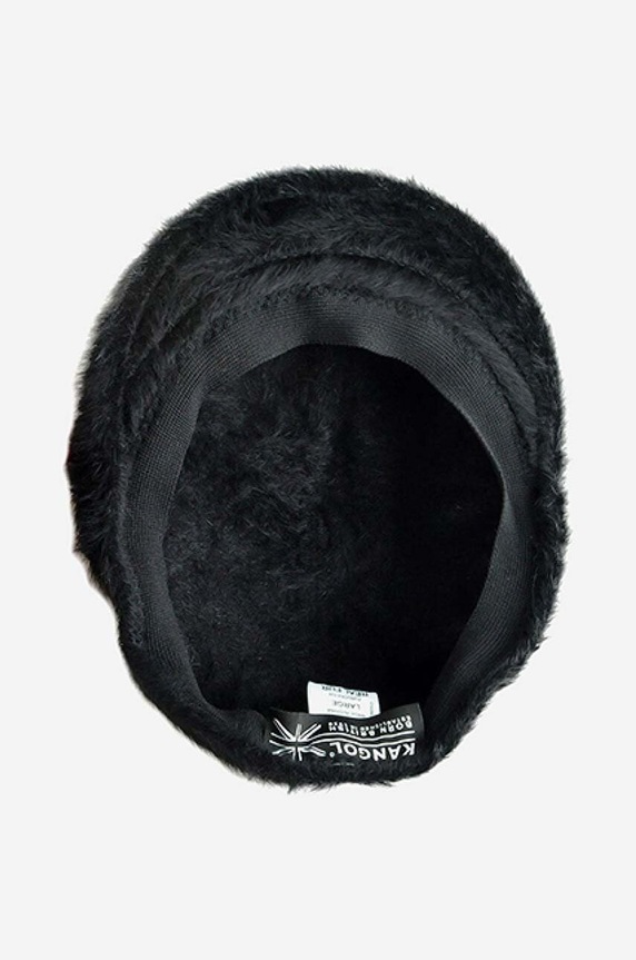 Kangol wool blend bakerboy hat Furgora black K3016ST