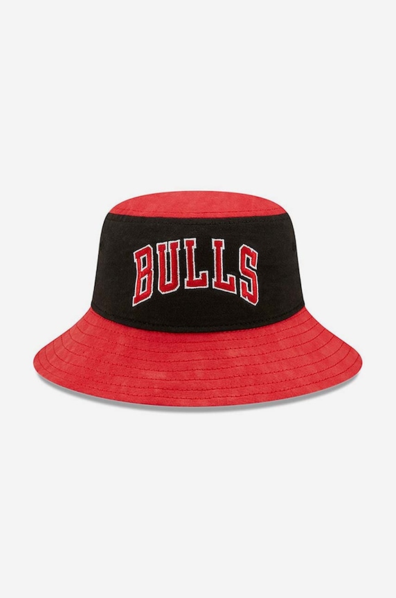 Bavlněný klobouk New Era Washed Tapered Bulls bavlna červená 60240491