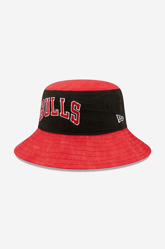 Doplňky Bavlněný klobouk New Era Washed Tapered Bulls 60240491 červená