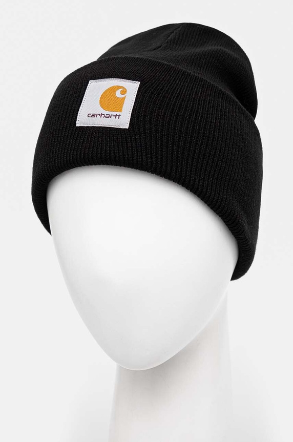 Akcesoria Carhartt WIP czapka Acrylic Watch Hat I020222.BLACK czarny