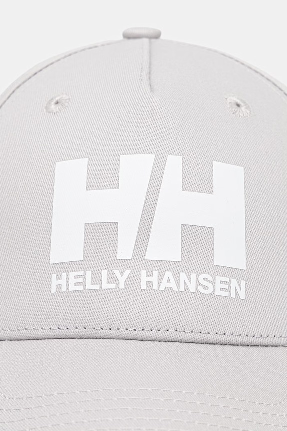 Helly Hansen Czapka Helly Hansen HH Ball Cap czapka z daszkiem snapback bawełniana 67434 szary SS26
