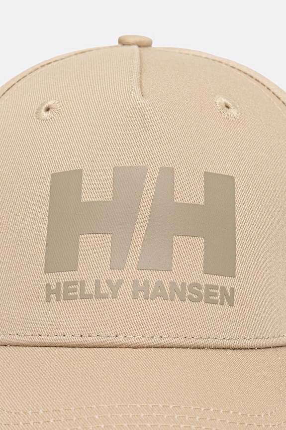 Helly Hansen Czapka Helly Hansen HH Ball Cap czapka z daszkiem snapback bawełniana 67434 beżowy SS26