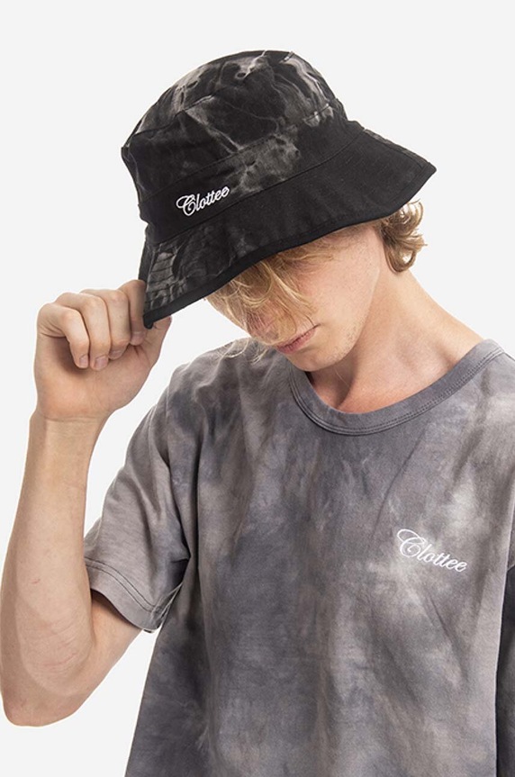 Двухсторонняя хлопковая шляпа CLOTTEE CTHT6003.BLACK чёрный AA00