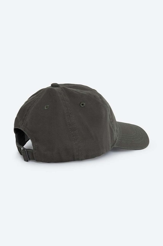 Wood Wood șapcă de baseball din bumbac Low profile twill cap 12110804.7083 verde SS24