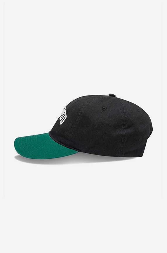 Wood Wood cotton baseball cap Brian 12130807.7083 navy AA00
