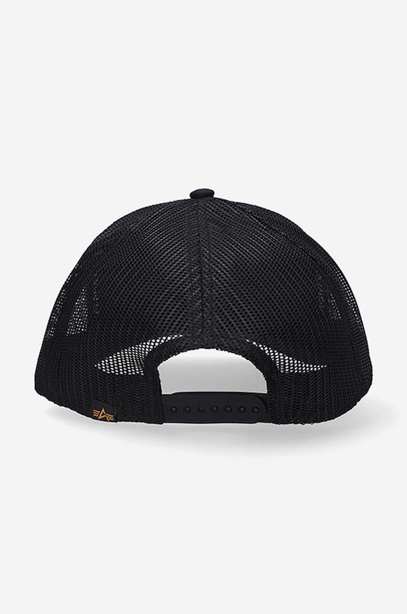 Alpha Industries baseball sapka Trucker Cap 106901.03 fekete AA00