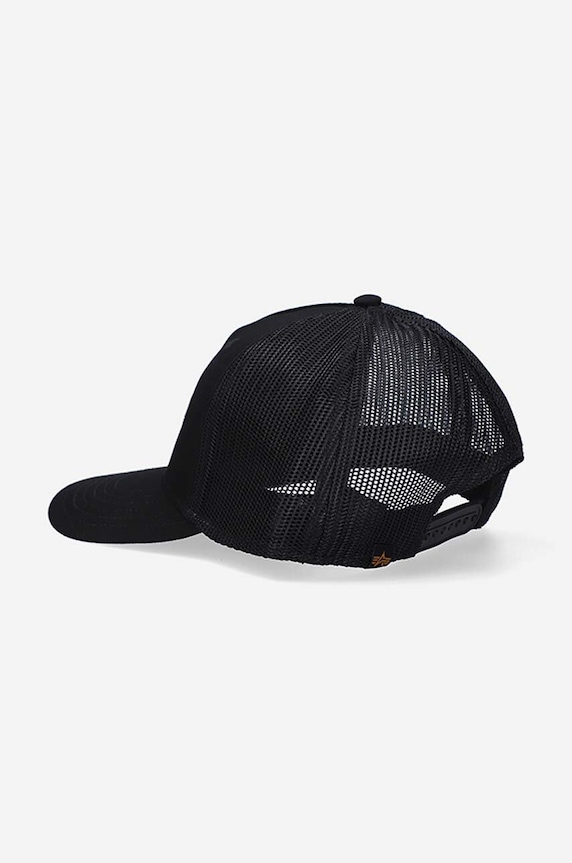 Alpha Industries baseball sapka Trucker Cap fekete 106901.03
