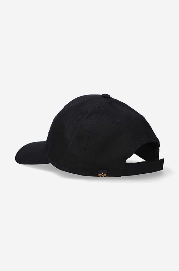Alpha Industries cotton baseball cap Cap VLC II 178905 94 black 178905.94