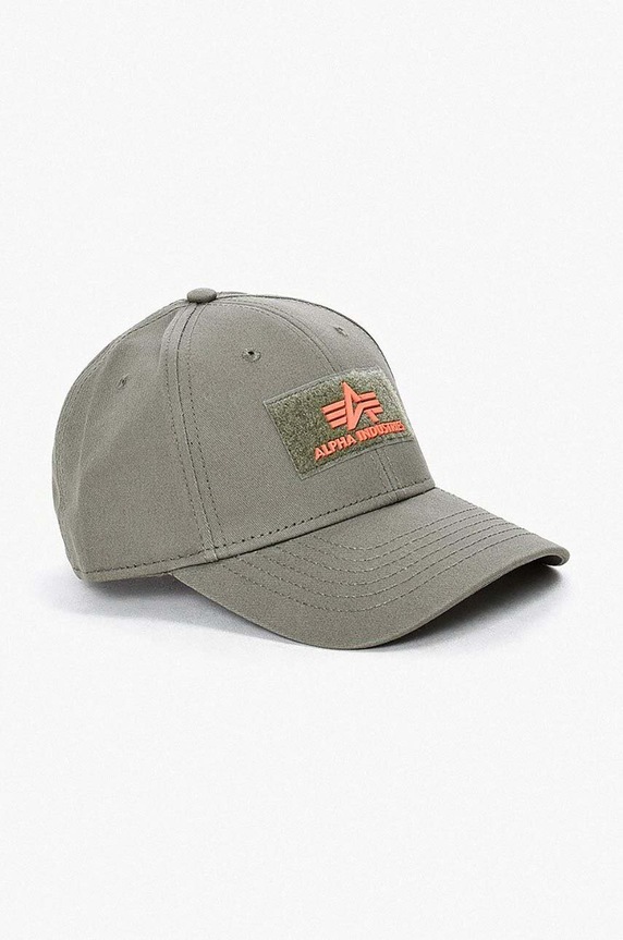Alpha Industries cotton baseball cap VLC Cap II green 178905.257