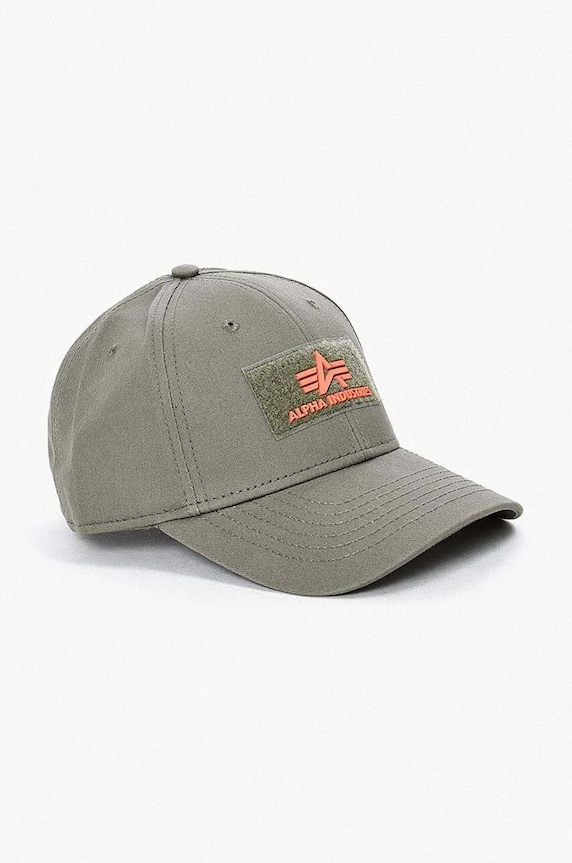 Alpha Industries cotton baseball cap VLC Cap II green 178905.257