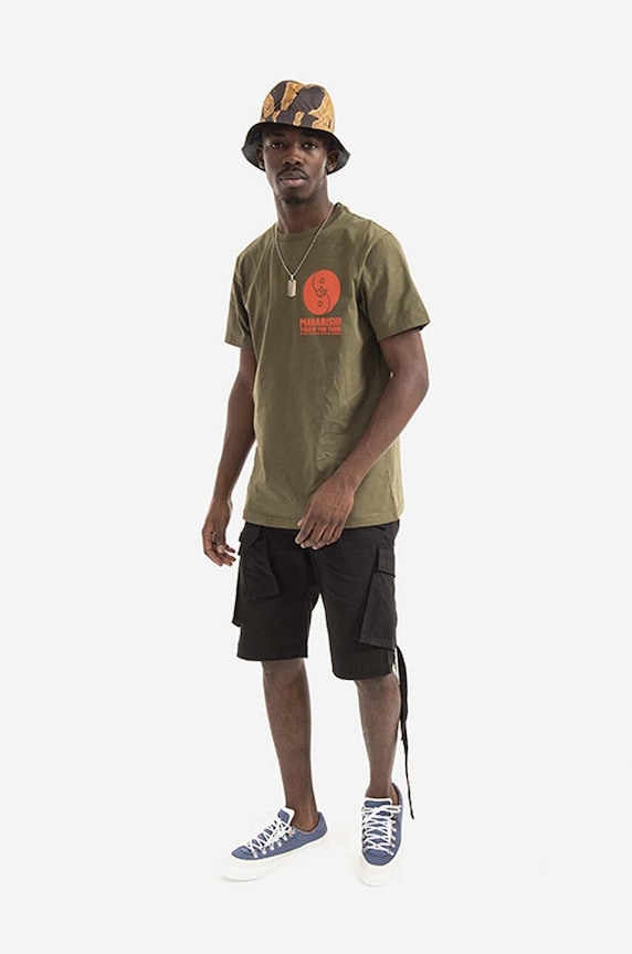 Maharishi reversible hat 8053.BLACK